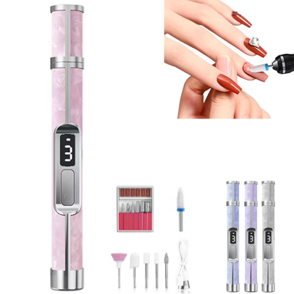 جهاز حفر الأظافر الكهربائي منخ - مراجعة Nail Drill Machine وسعره