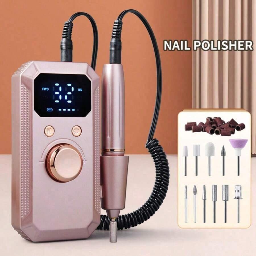 جهاز حفر الأظافر الكهربائي الق - مراجعة Nail Drill Machine وسعره